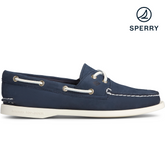 Women's Authentic Original Navy Boat Shoe (STS81162)