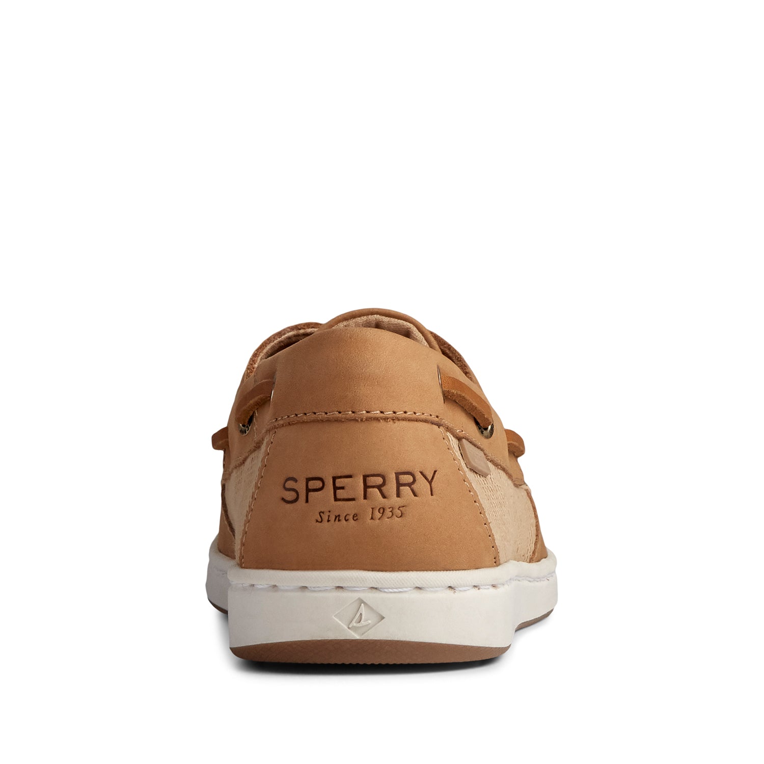 Women's Coastfish Boat Shoes Topsider - Tan/Gold (L139340070)