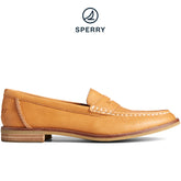 Women's Seaport Penny Leather Loafer Tan (STS86930)