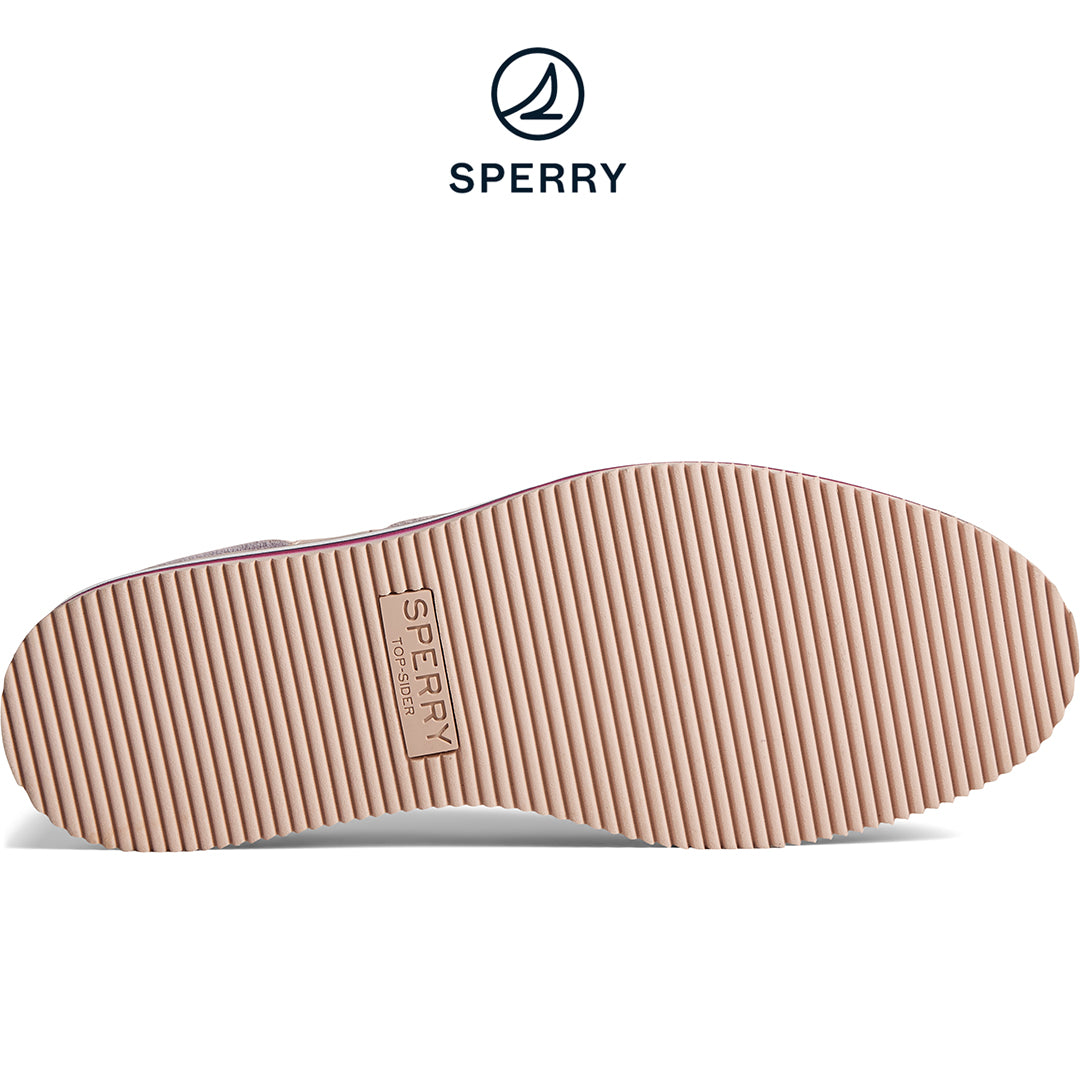 Women's Authentic Original Stacked Boat Shoe - Rose (STS87118)