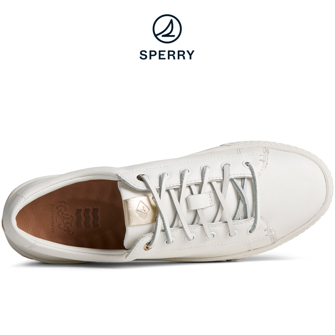 Women's Gold Cup™ Anchor PLUSHWAVE™ Sneaker White (STS88674)