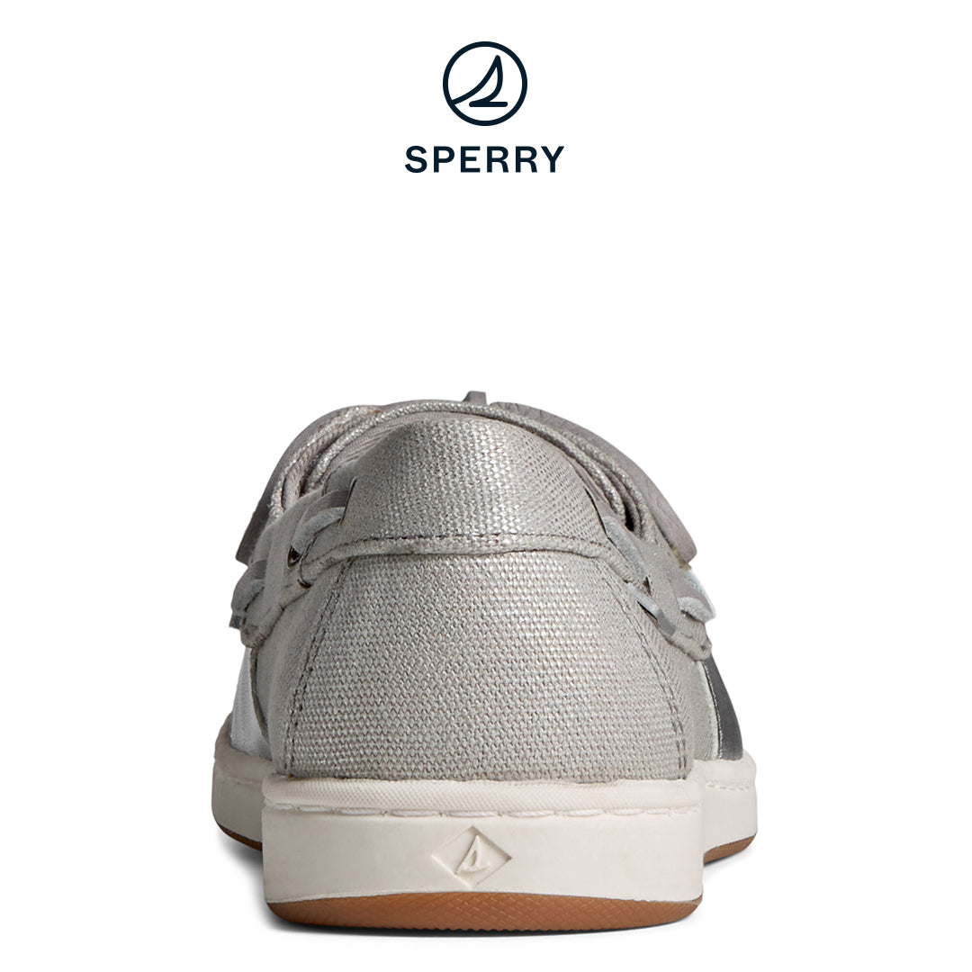 Women's Coastfish Metallic Canvas Seacycled Grey (STS88761)