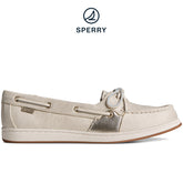 Women's Coastfish Metallic Canvas Seacycled Cream (STS88762)