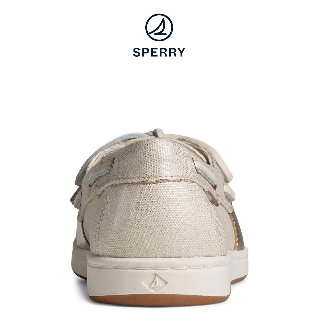 Women's Coastfish Metallic Canvas Seacycled Cream (STS88762)