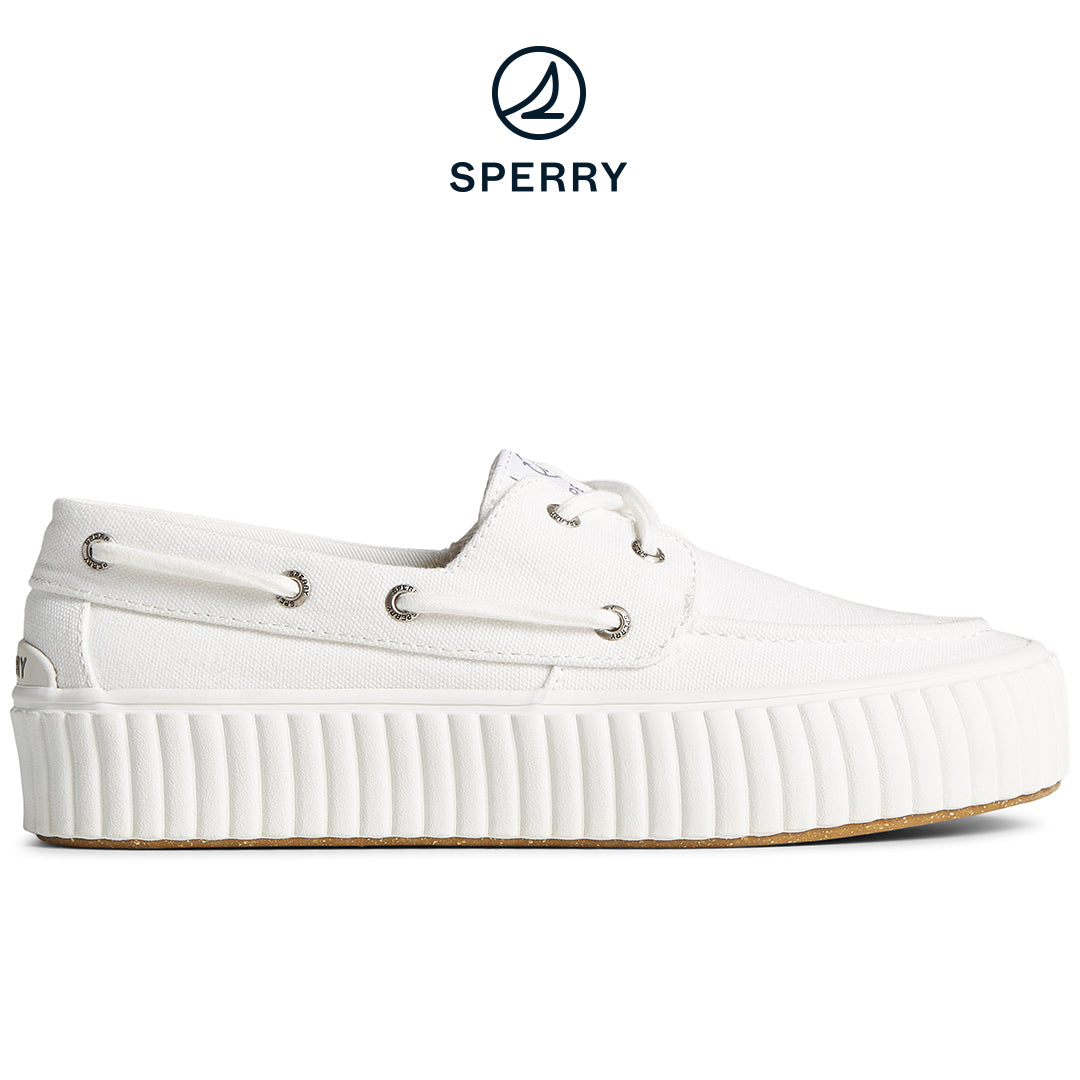 Sperry pier deals view sneaker white