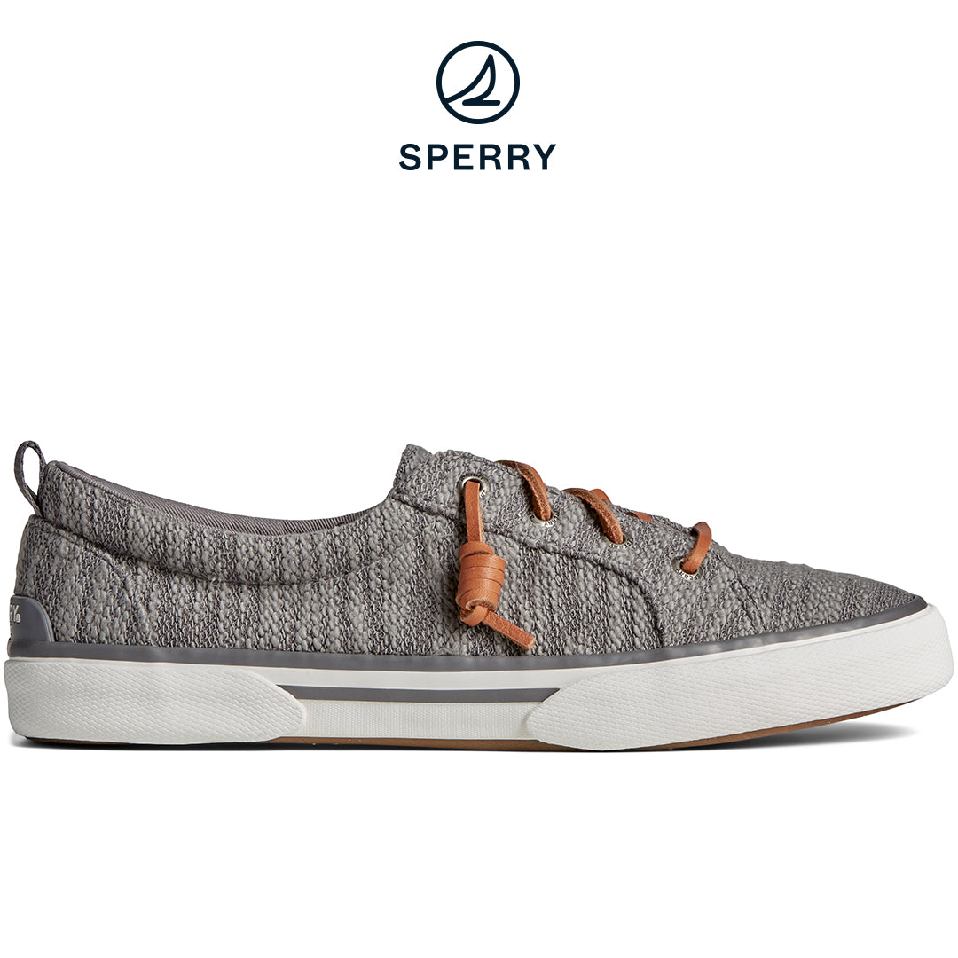 Women's SeaCycled™ Pier Wave Slub Jacquard Sneakers - Grey (STS88803)