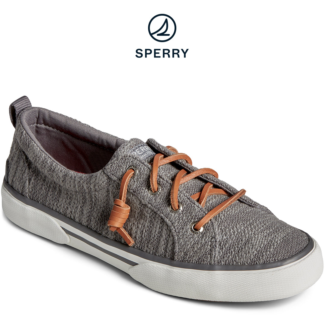 Women's SeaCycled™ Pier Wave Slub Jacquard Sneakers - Grey (STS88803)