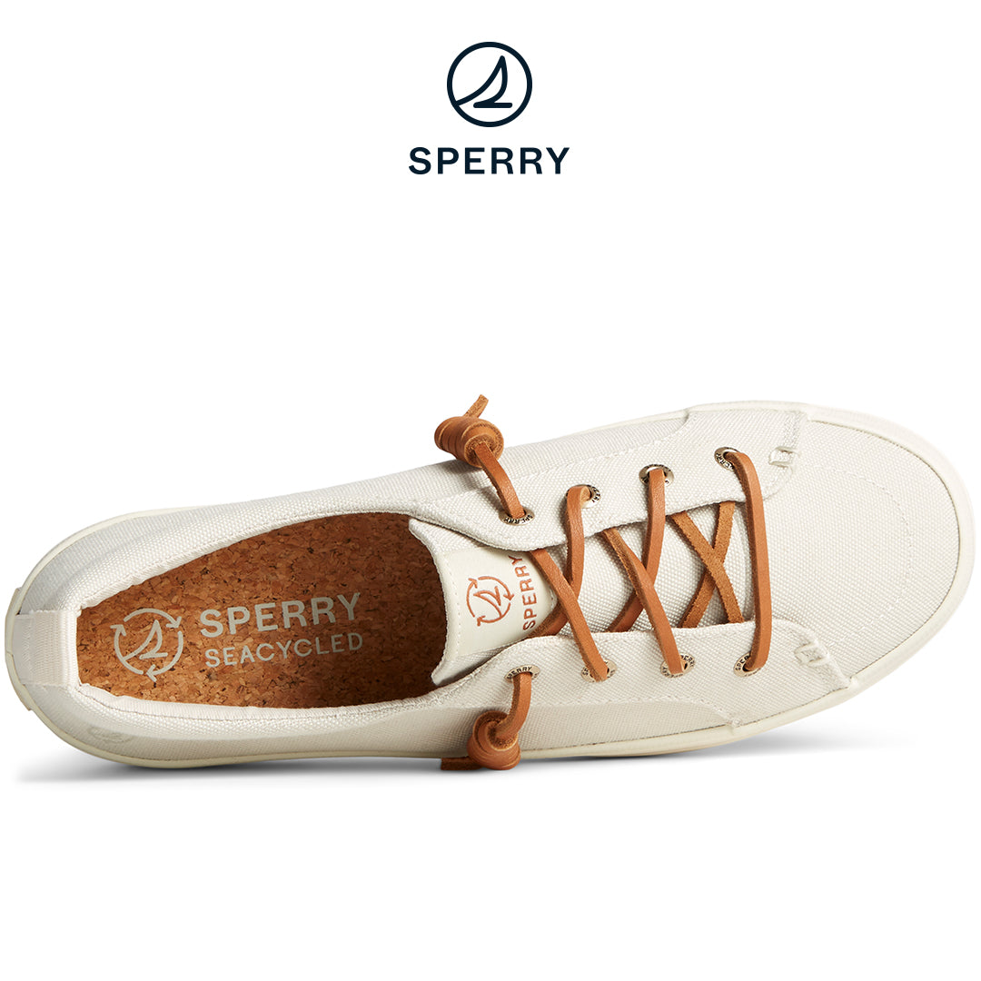 Women's SeaCycled™ Crest Vibe Platform Sneaker OffWhite (STS89043)