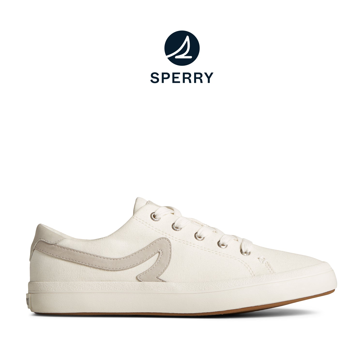 Women's SeaCycled™ Sandy Canvas Sneakers - White (E024F004220)