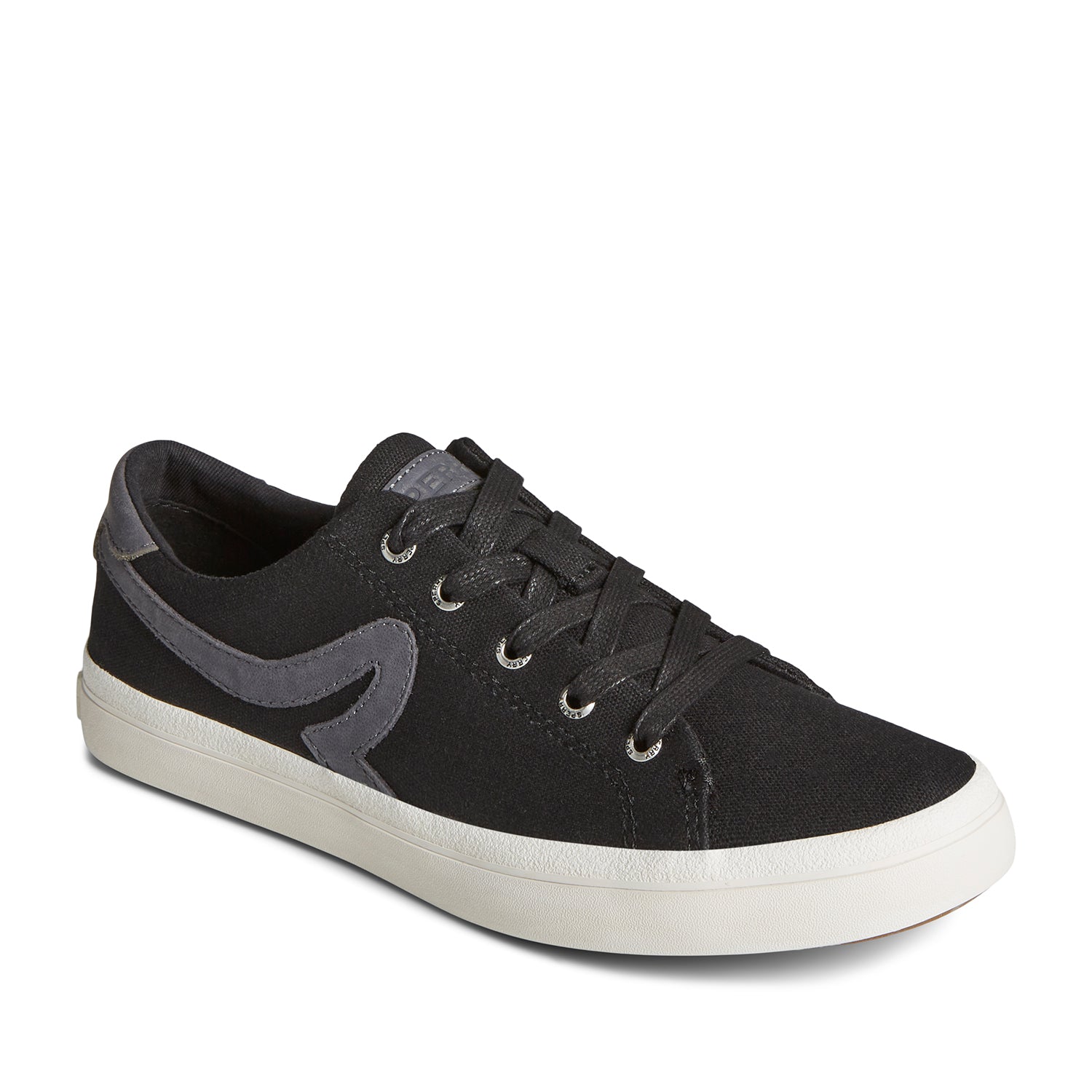 Women's SeaCycled™ Sandy Canvas Sneakers - Black (24F004320)