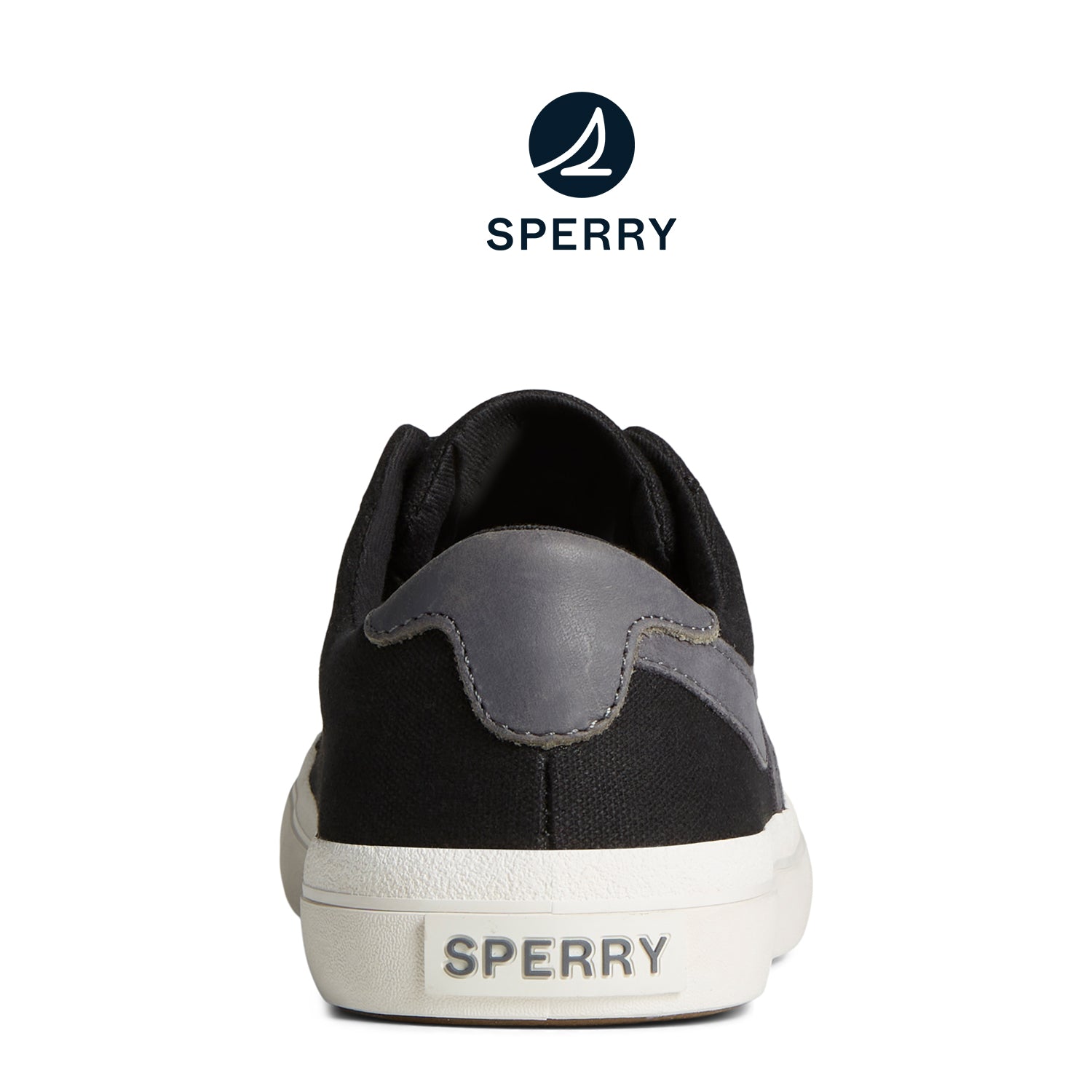 Women's SeaCycled™ Sandy Canvas Sneaker Black (STS89342)