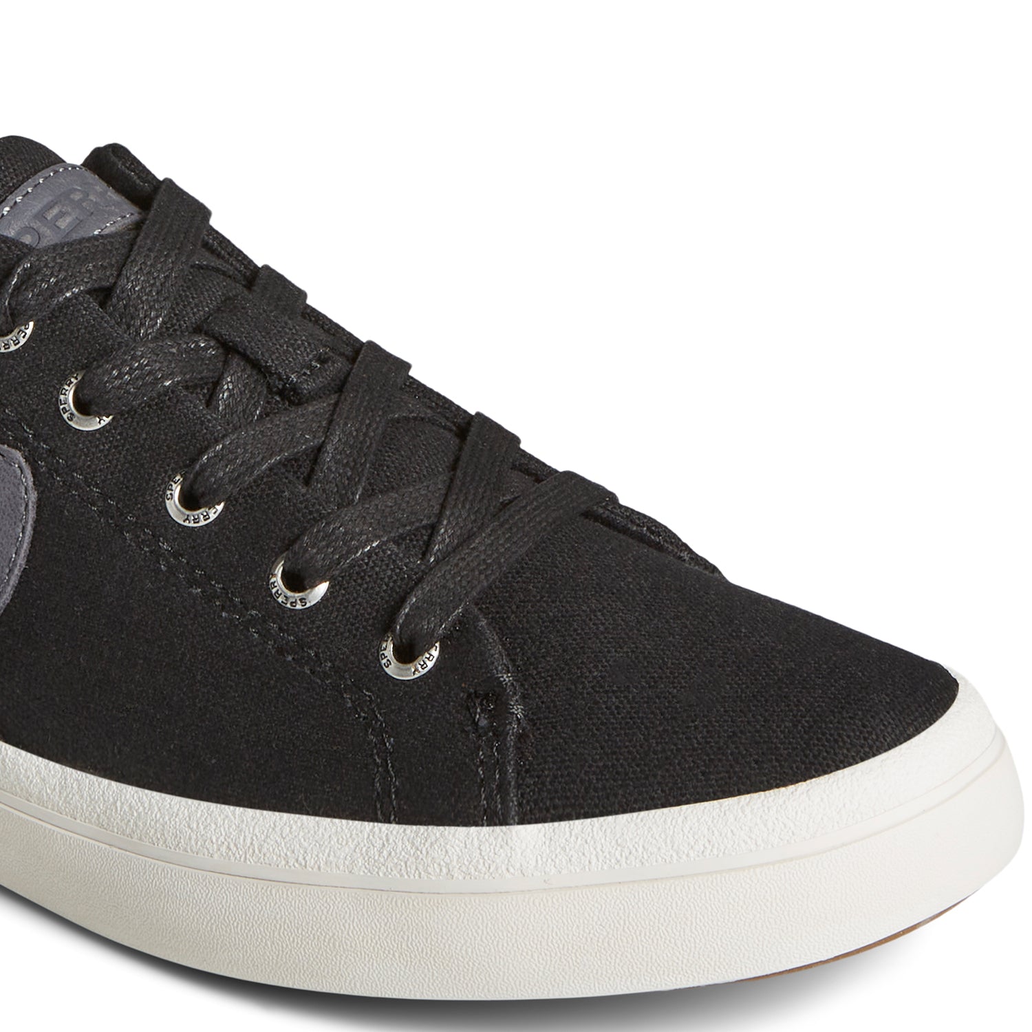 Women's SeaCycled™ Sandy Canvas Sneakers - Black (24F004320)
