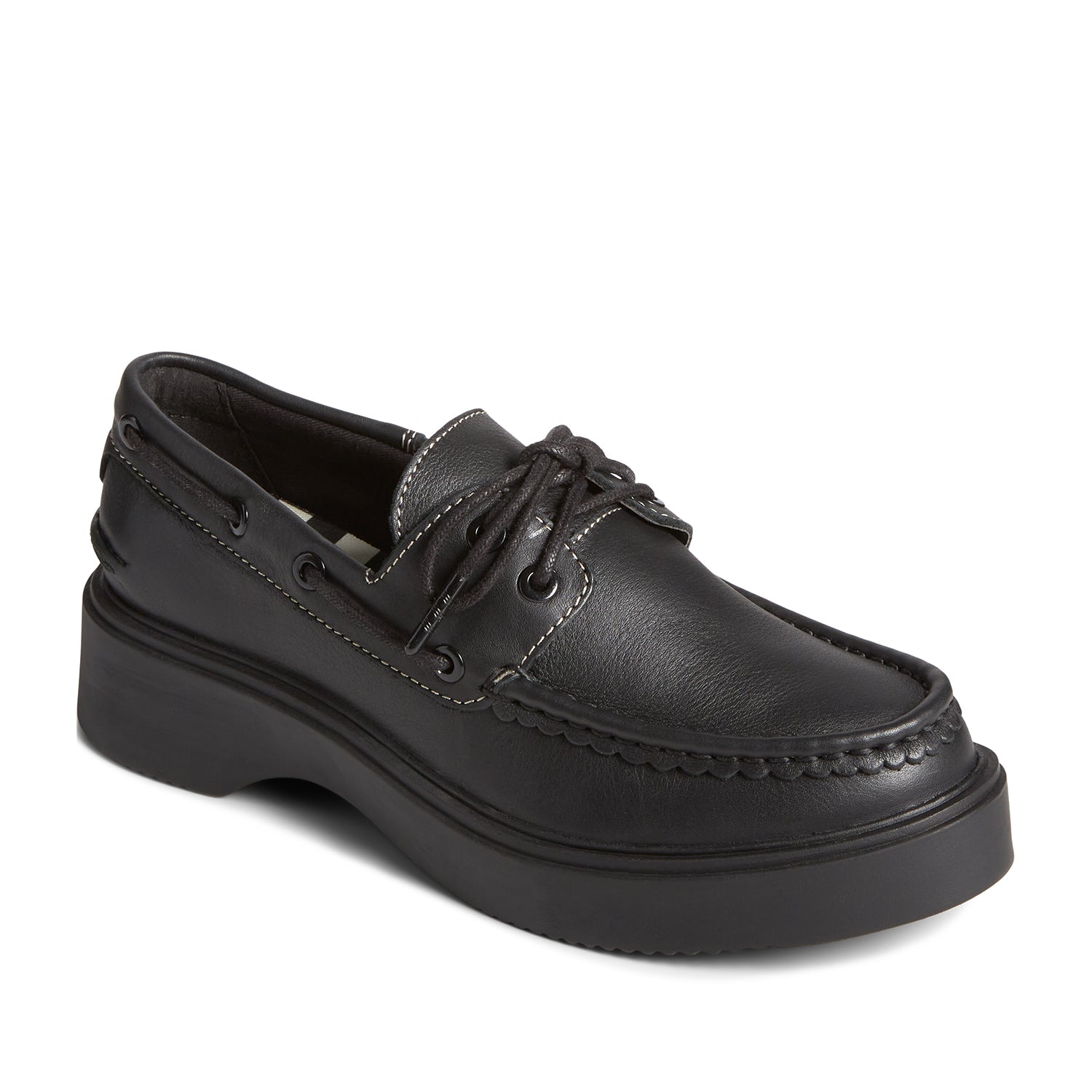 Women's Bayside Boat Shoes Topsider - Black (24F003820)