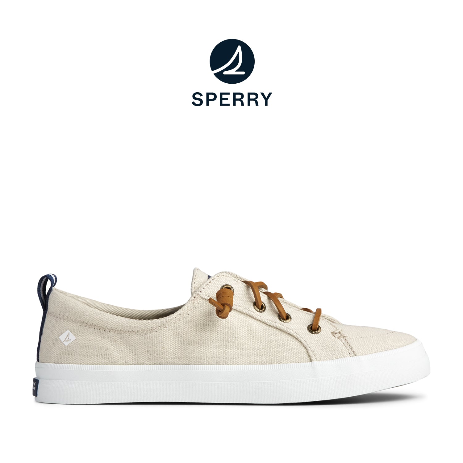 Women's Crest Vibe Boat Sneakers - Oat (L139340470)