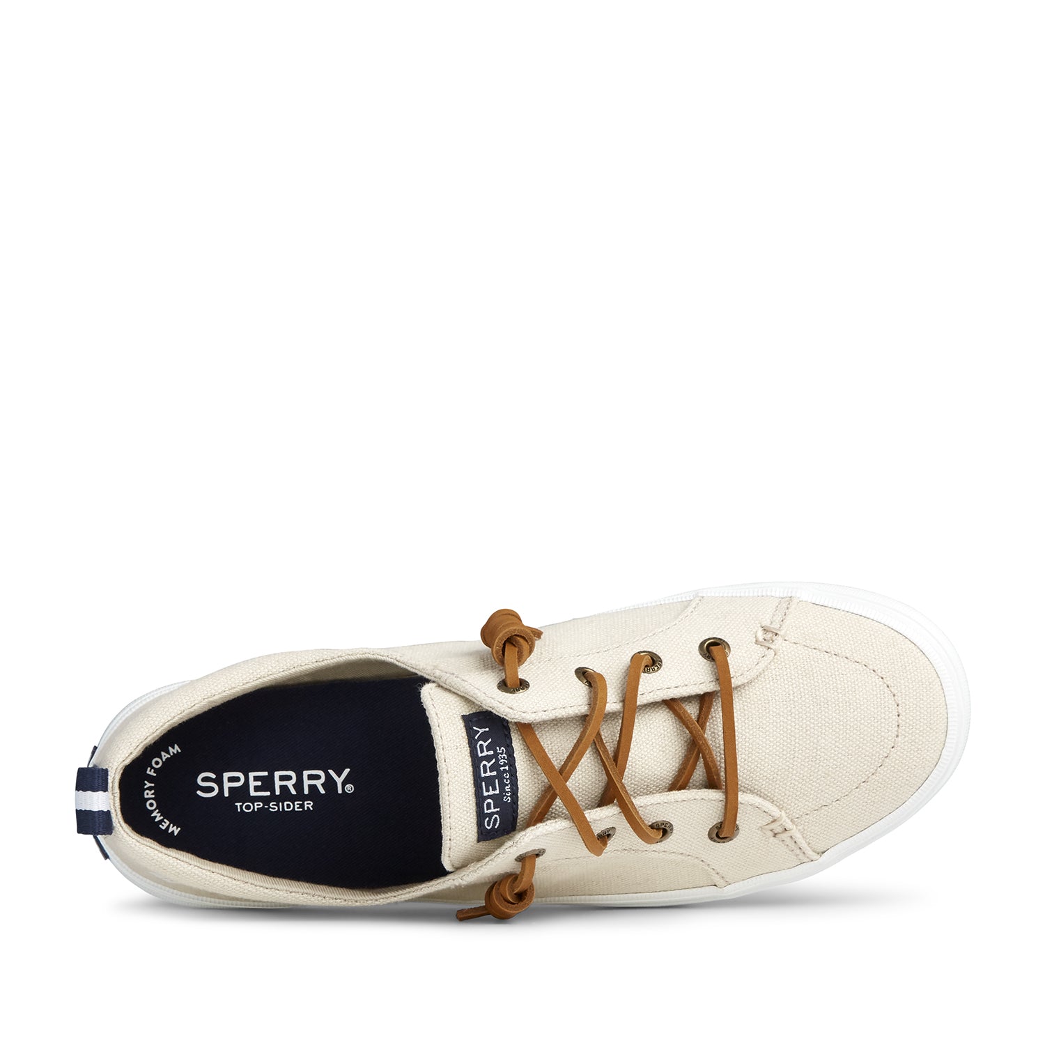 Women's Crest Vibe Boat Sneakers - Oat (L139340470)