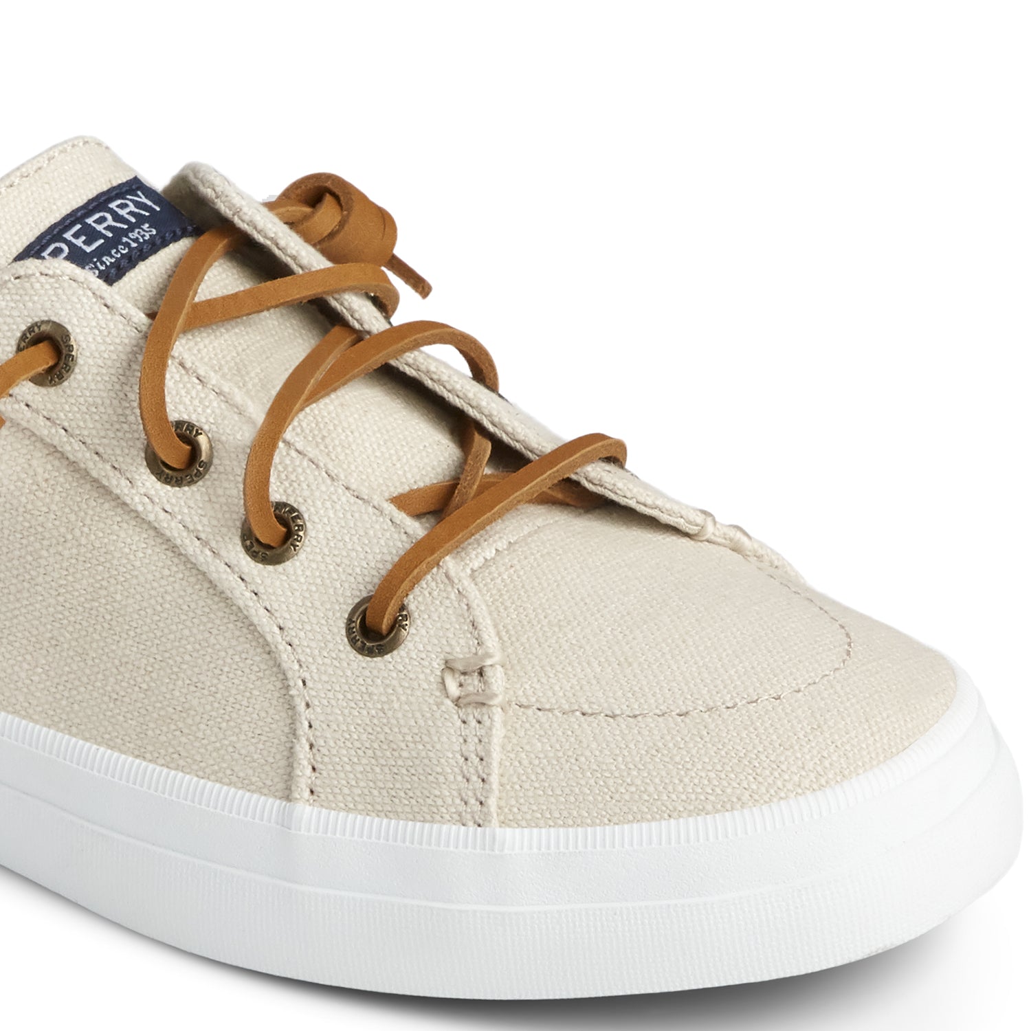 Women's Crest Vibe Boat Sneakers - Oat (L139340470)