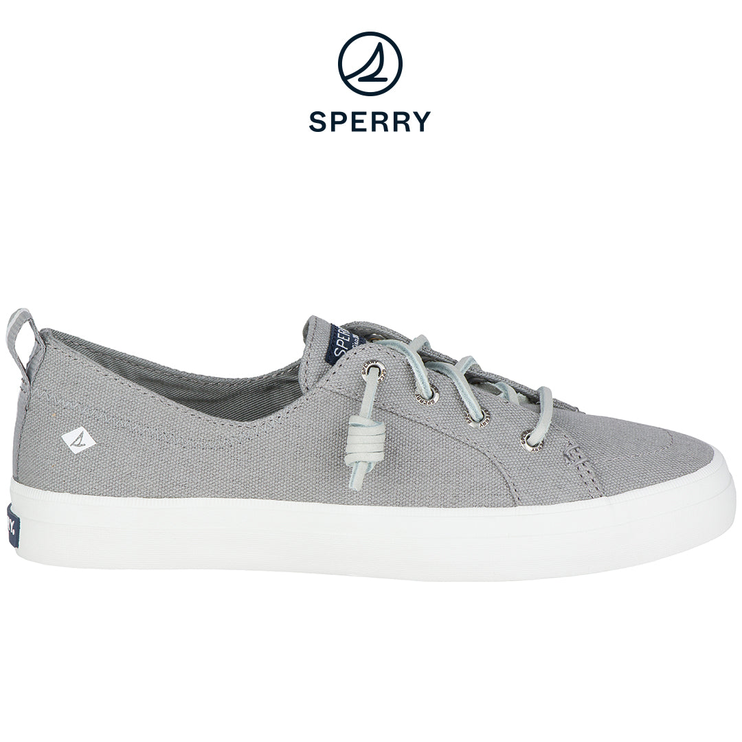 Women's Crest Vibe Sneakers Grey (STS99042) - Main Image
