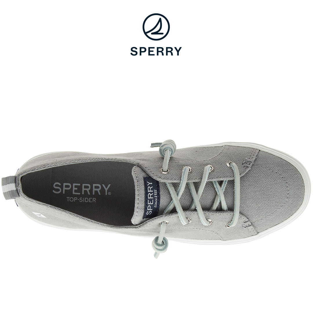 Women's Crest Vibe Sneakers - Grey (STS99042)