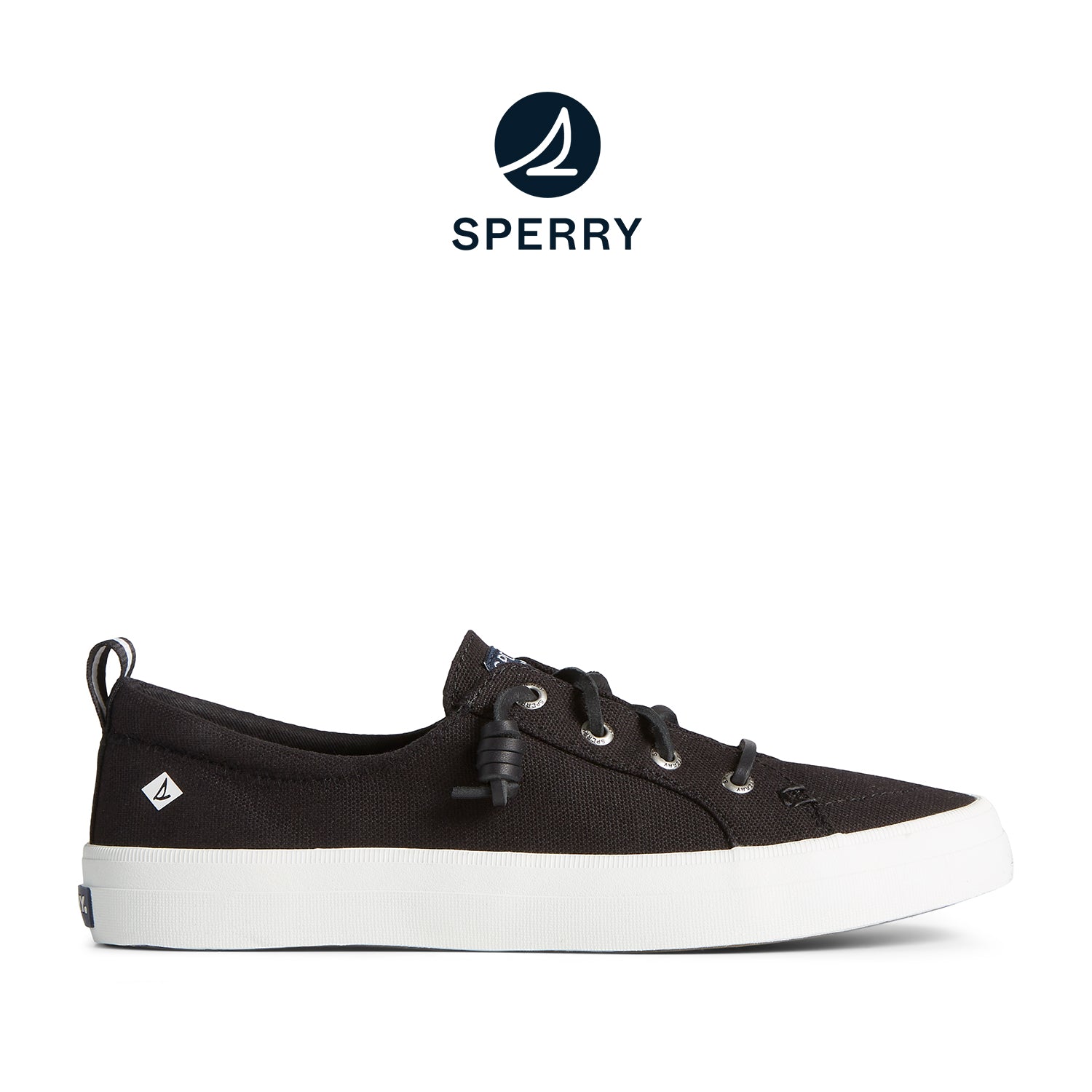 Women's Crest Vibe Sneakers - Black (L139341290)