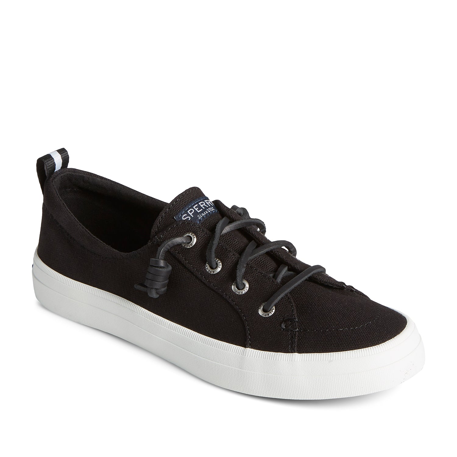 Women's Crest Vibe Sneakers - Black (L139341290)