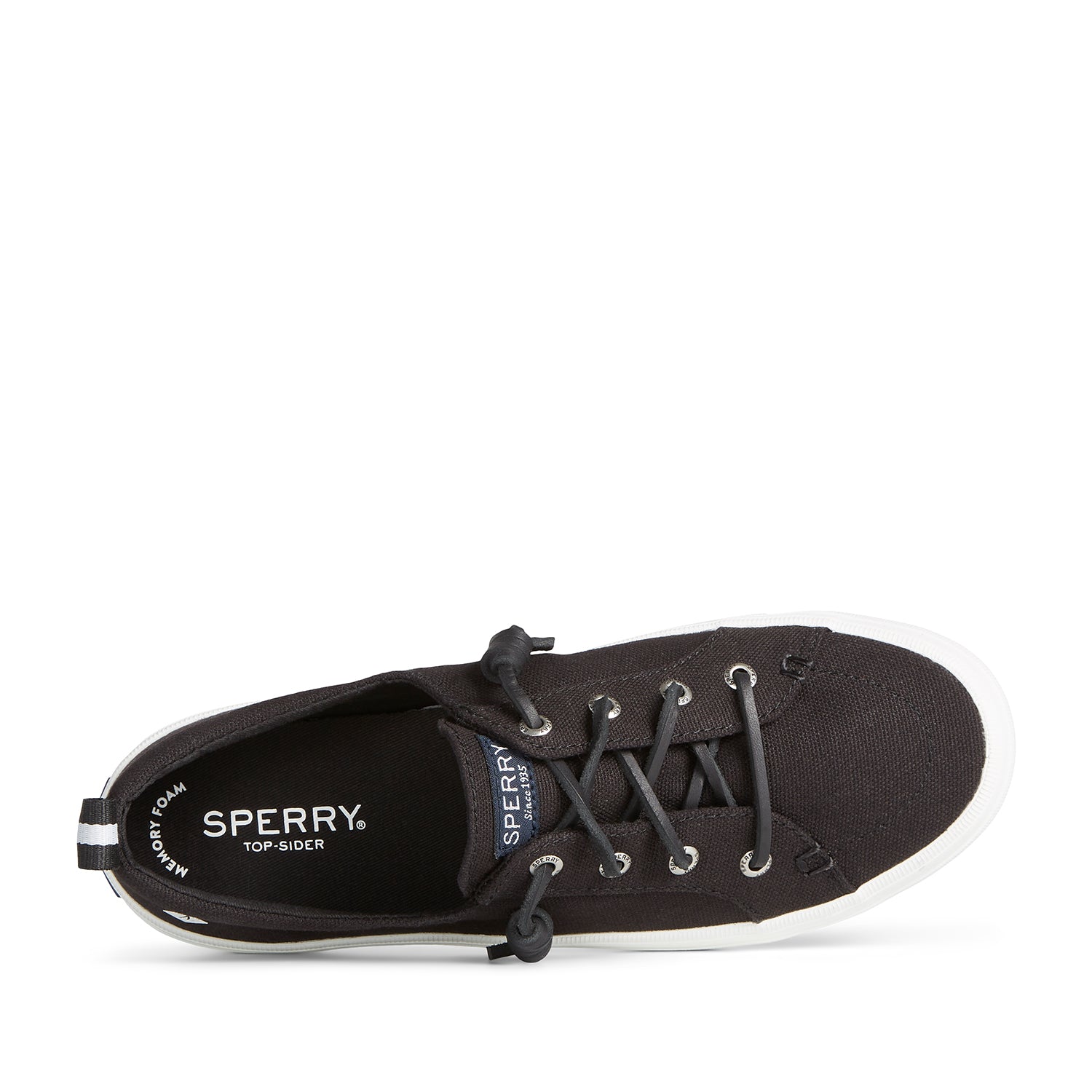 Women's Crest Vibe Sneakers - Black (L139341290)