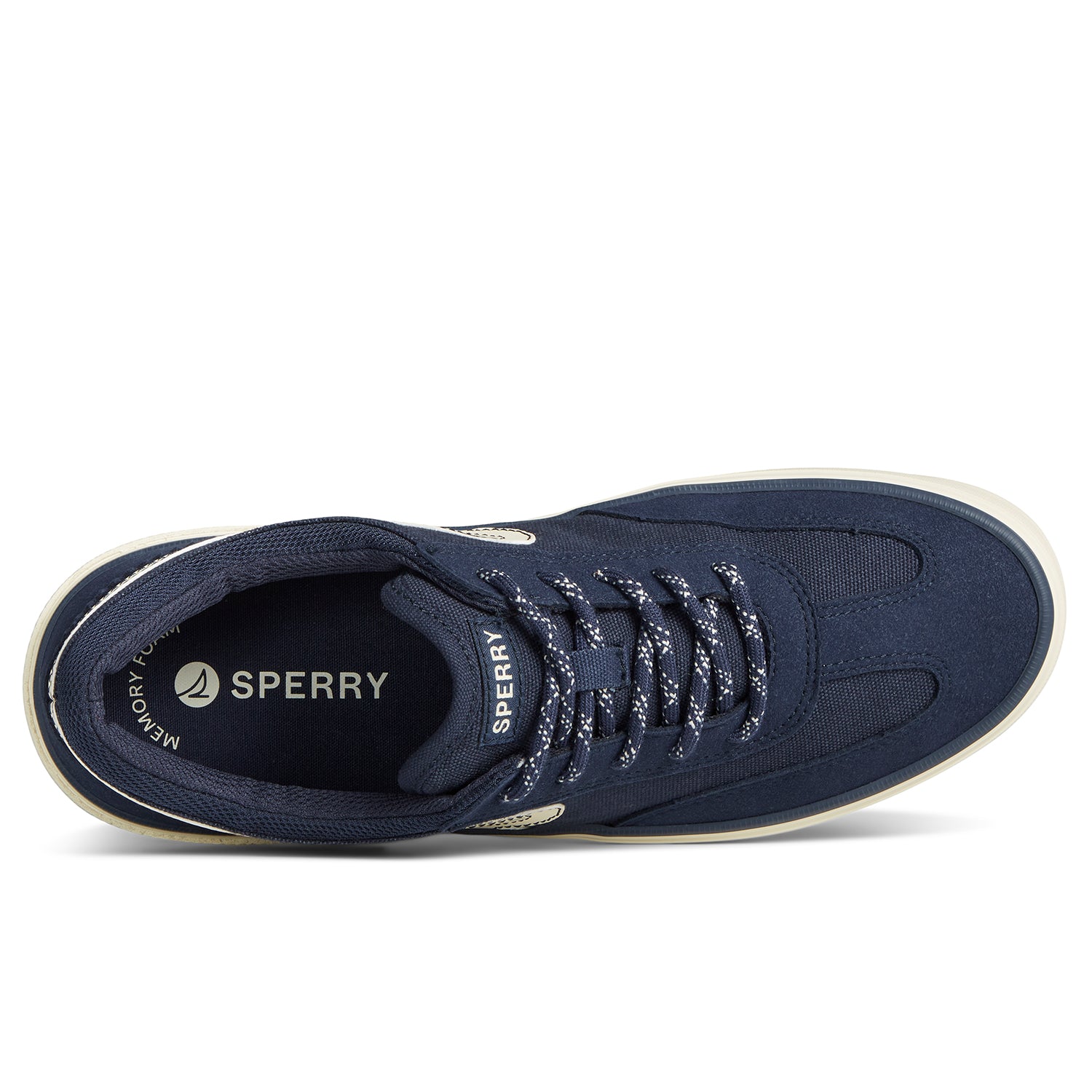 Men's CrossJack Court Sneakers Navy (STS25814)