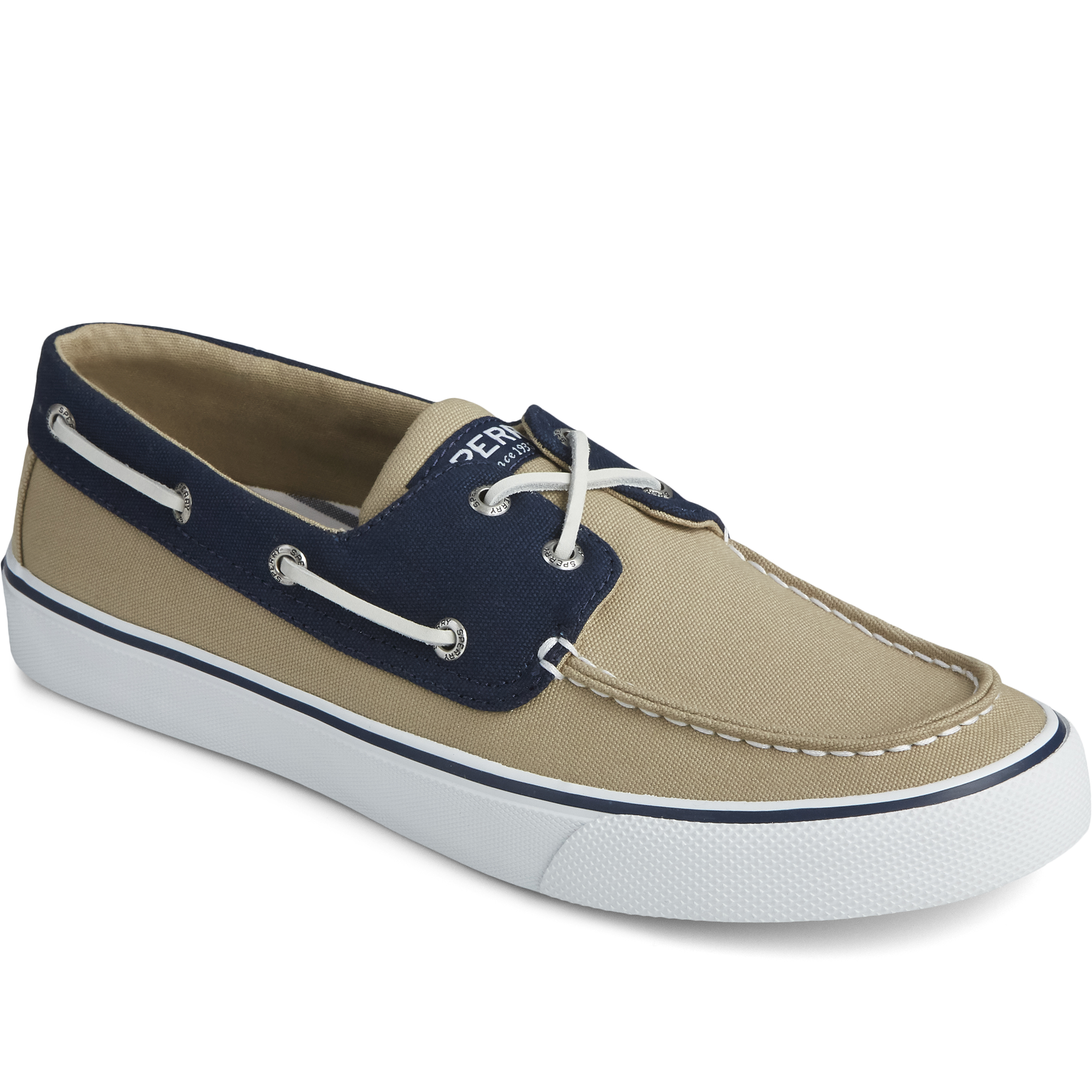 Men's Bahama II Saturated Sneaker - Khaki/Navy (STS22530)