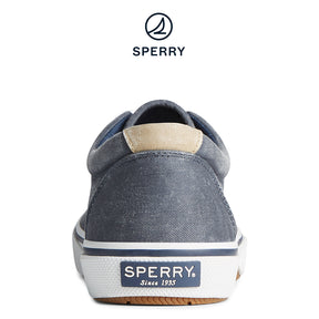 Sperry Men's Halyard Saltwashed Sneaker - Navy (STS23582)