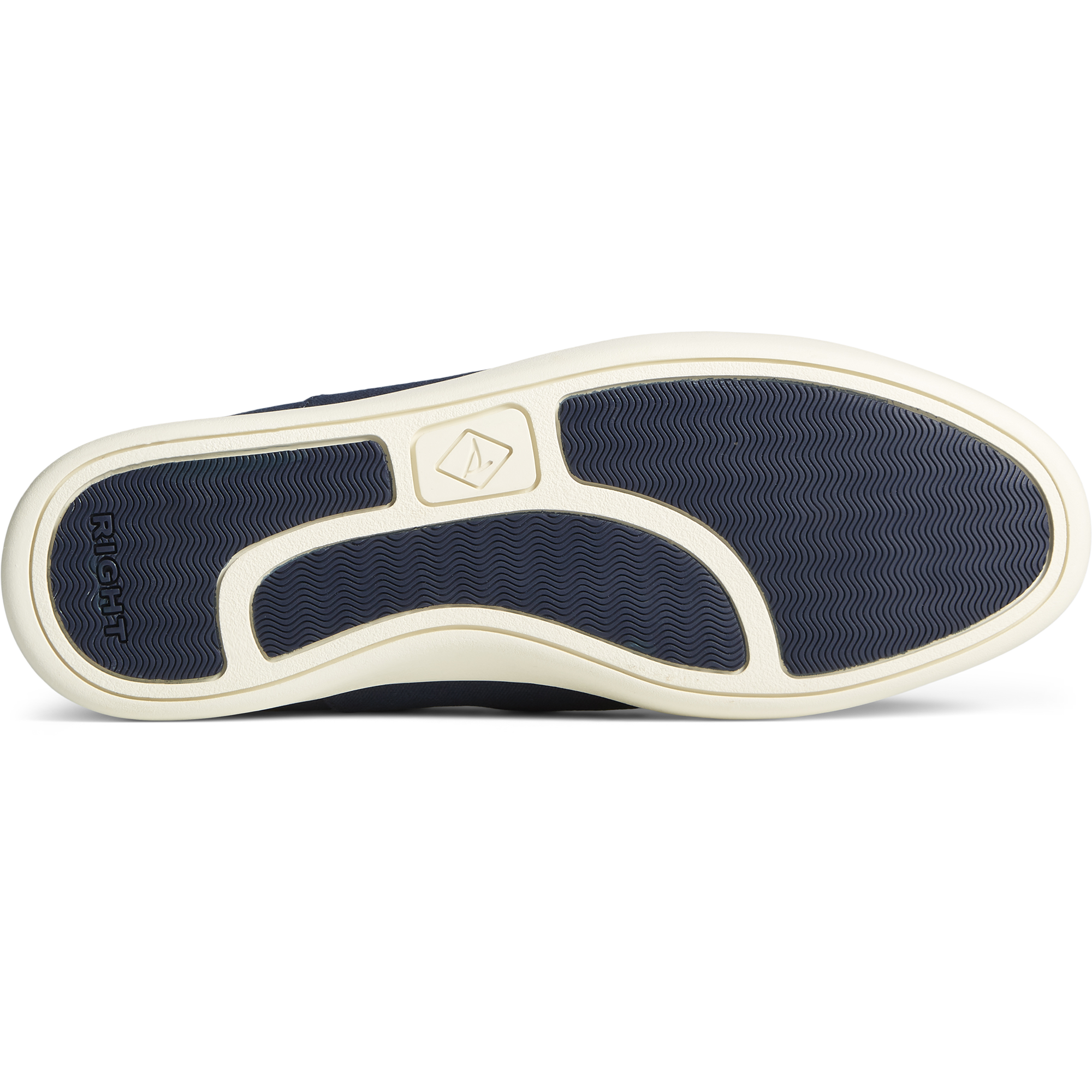 Men's Outer Banks 2-Eye Canvas Boat Shoe - Navy (STS23864)
