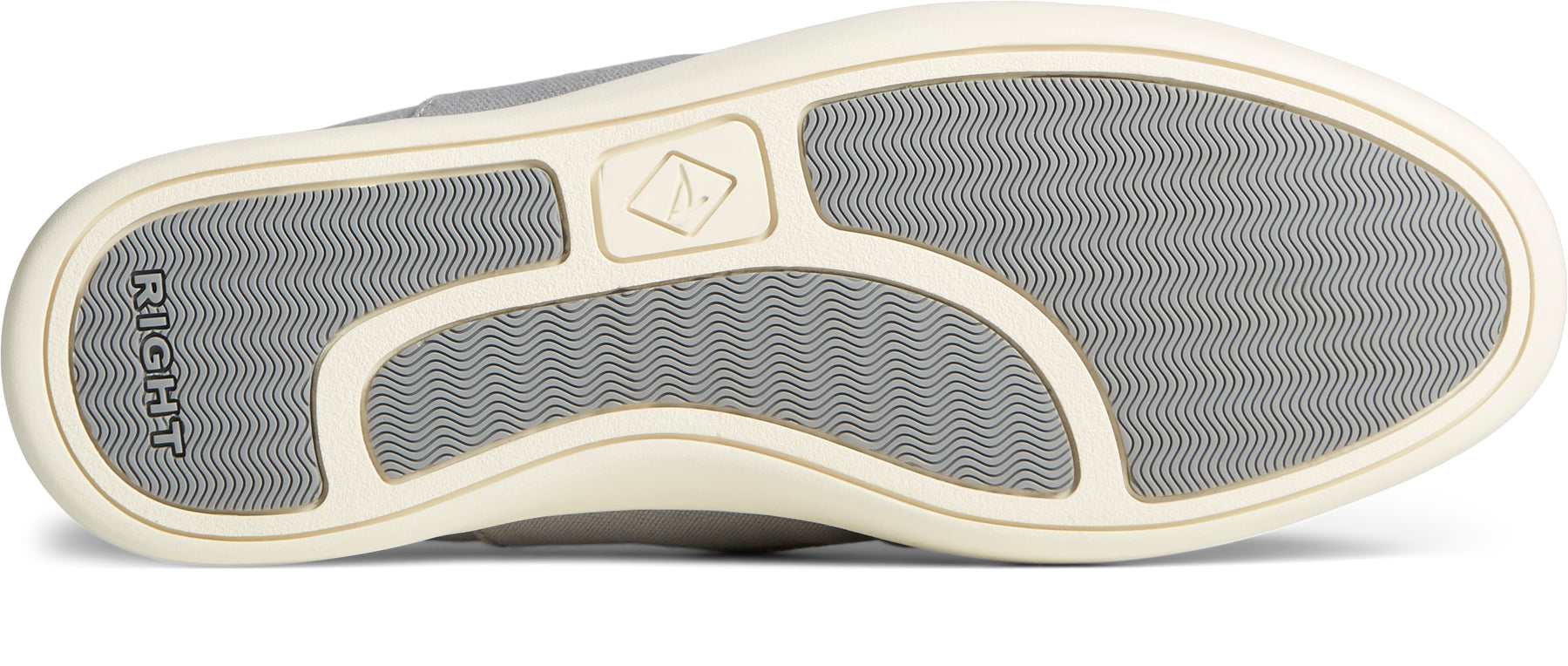 Men's Outer Banks 2-Eye Canvas Boat Shoe - Grey (STS23865)