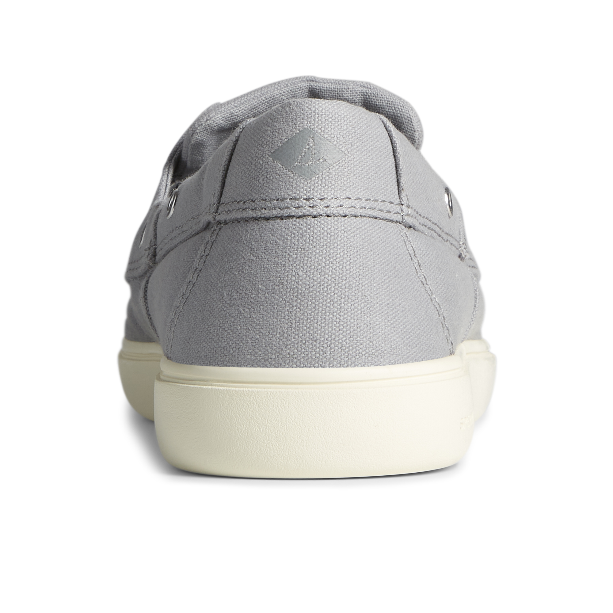 Men's Outer Banks 2-Eye Canvas Boat Shoe - Grey (STS23865)