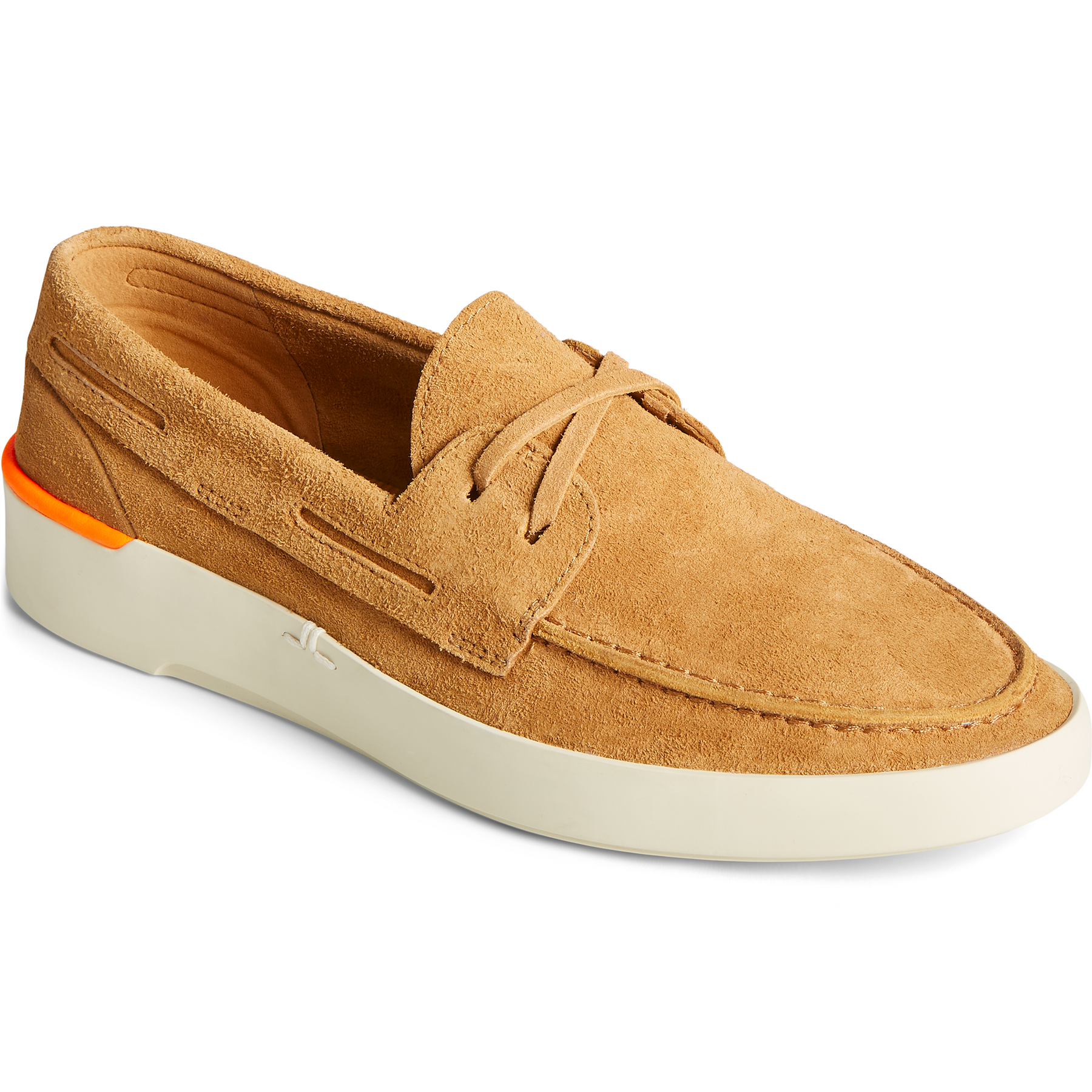 Men's Sperry x John Legend Signature PLUSHWAVE Boat Shoe - Sand (STS23898)