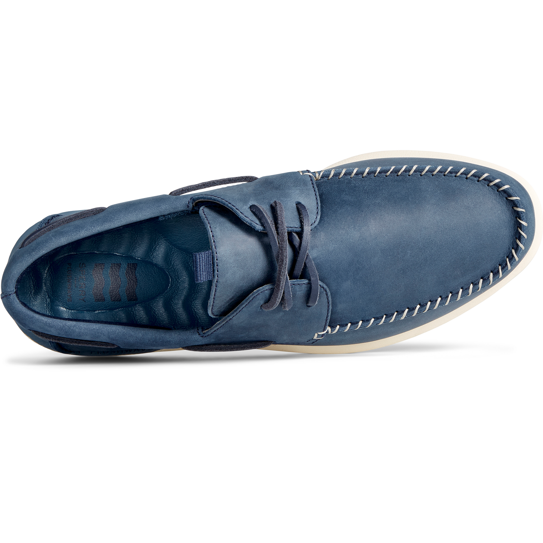 Men's Authentic Original PLUSHWAVE 2.0 Boat Shoe - Navy (STS23941)