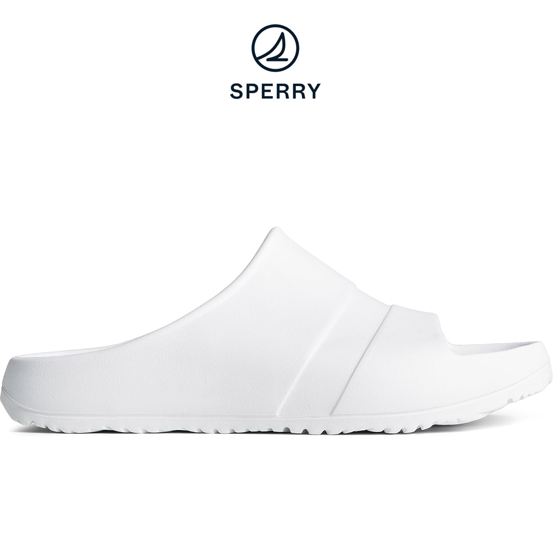 Men's Float Slide Sandal White (STS24011) - Main Image