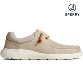 Men's Captain's Moc Hemp Slip On Sneaker - Taupe (STS24809)