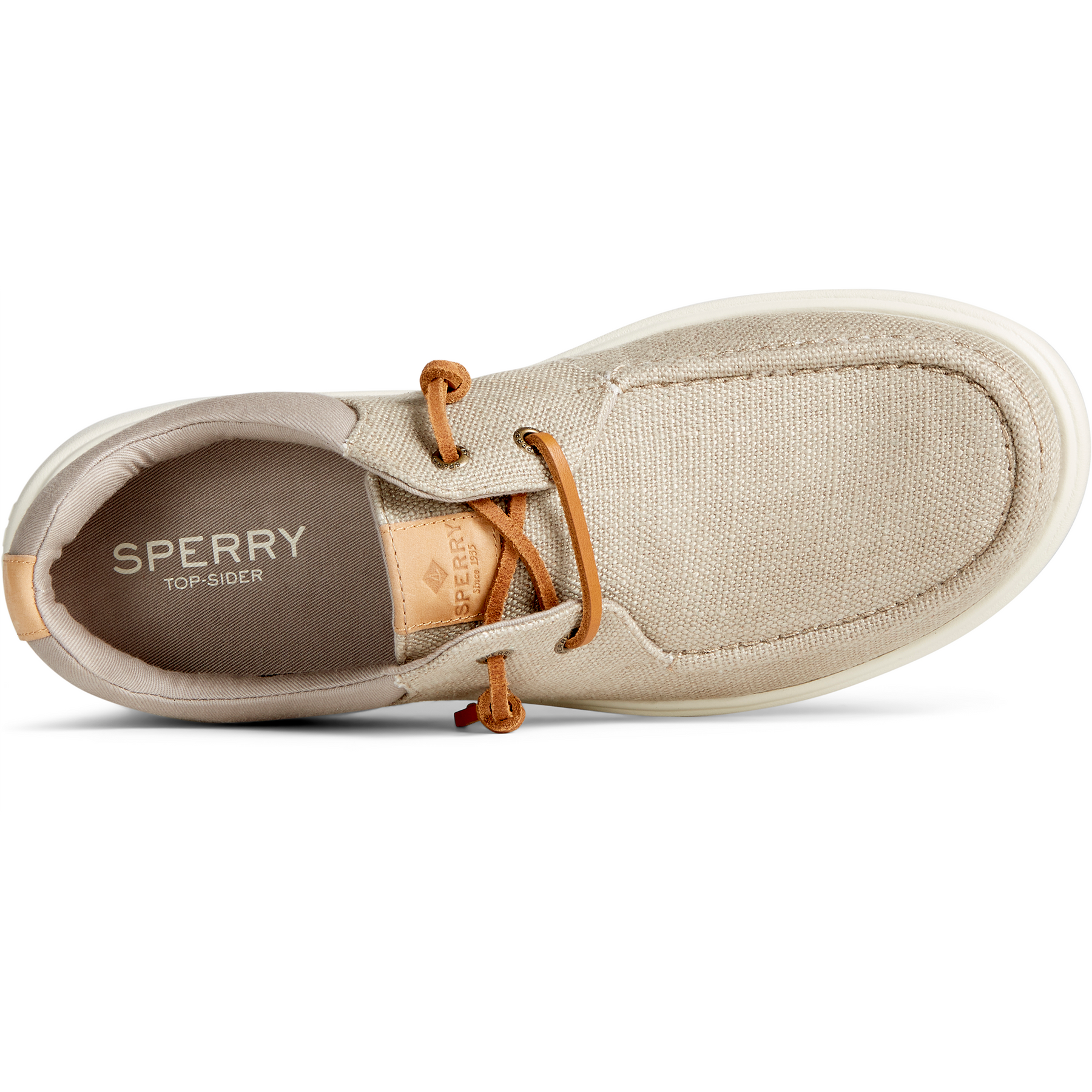 Men's Captain's Moc Hemp Slip On Sneaker - Taupe (STS24809)