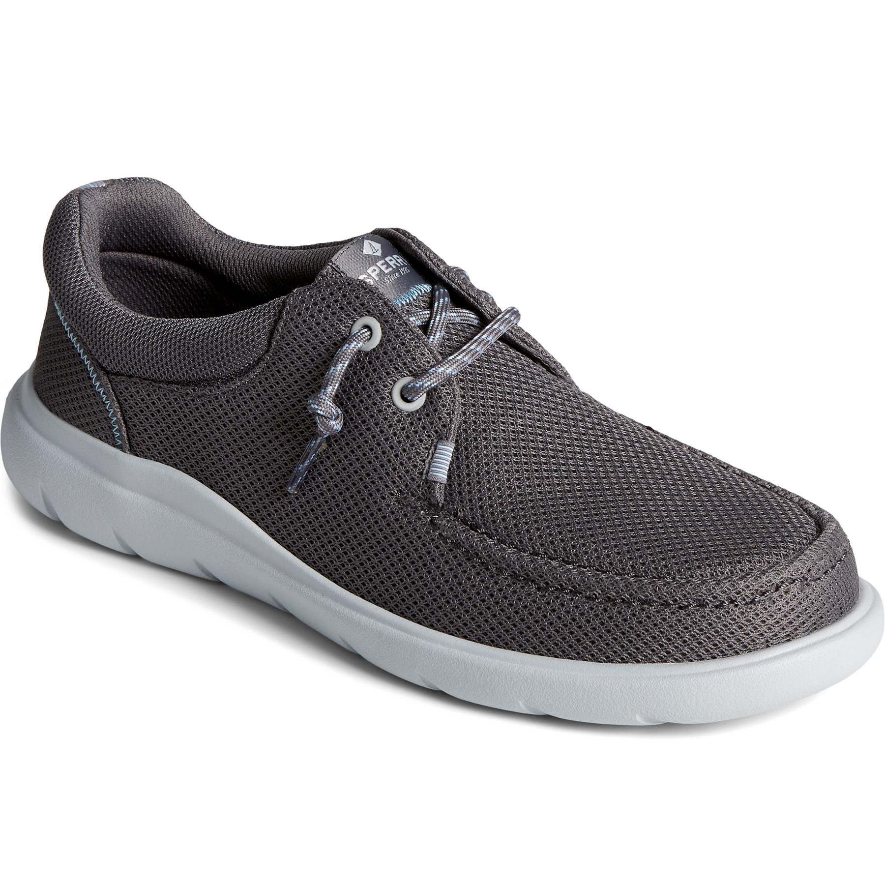 Men's Captain's Moc Mesh Sneaker - Grey (STS24877)