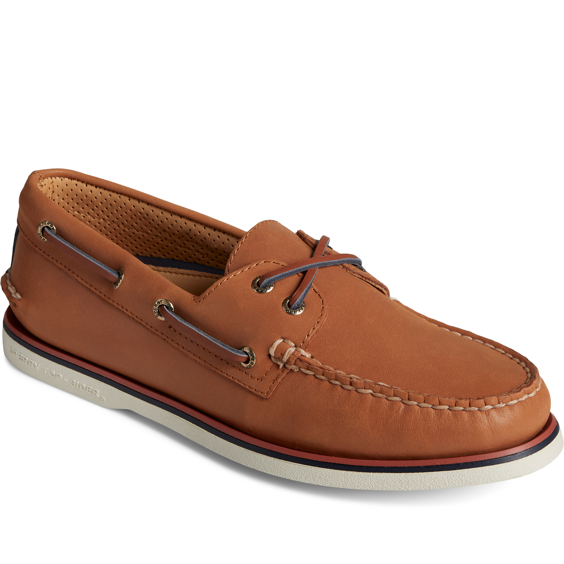 Sperry Men's Gold Cup Authentic Original 2-Eye Boat Shoe - Tan (STS25050)
