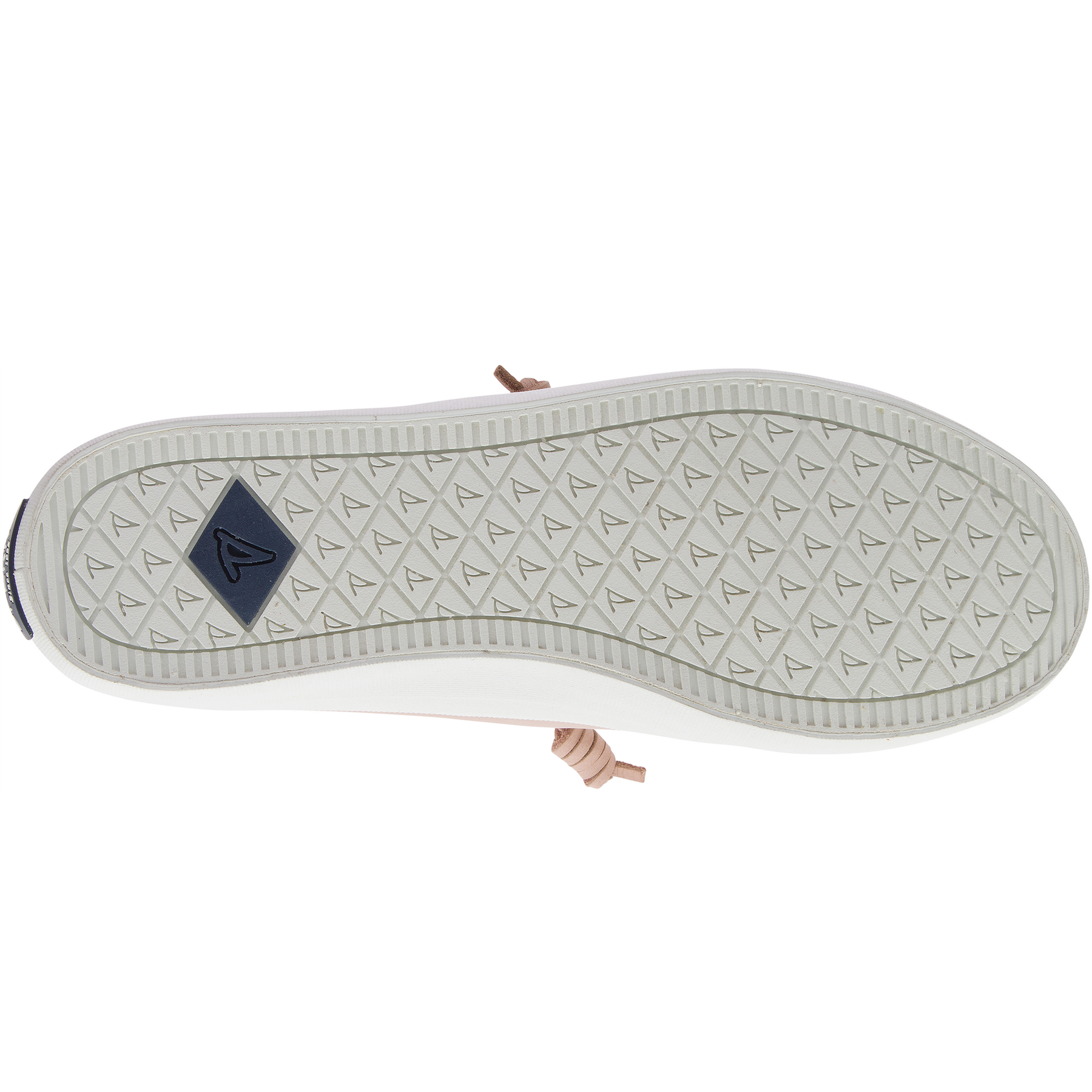 Women's Crest Vibe Leather Rose Dust Sneaker (STS84598)