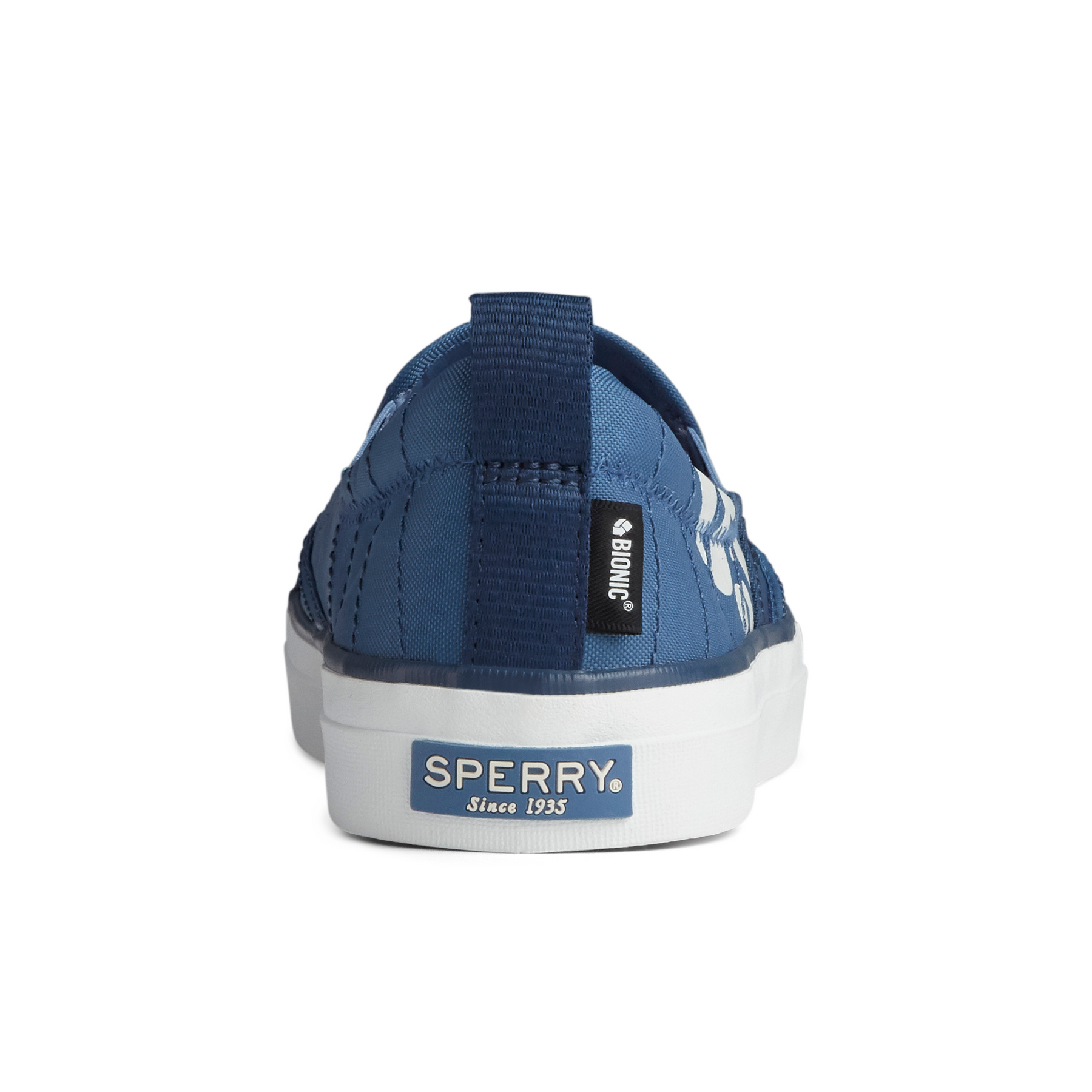 Women's Crest Twin Gore Bionic Slip On Sneaker - Navy (STS85091)