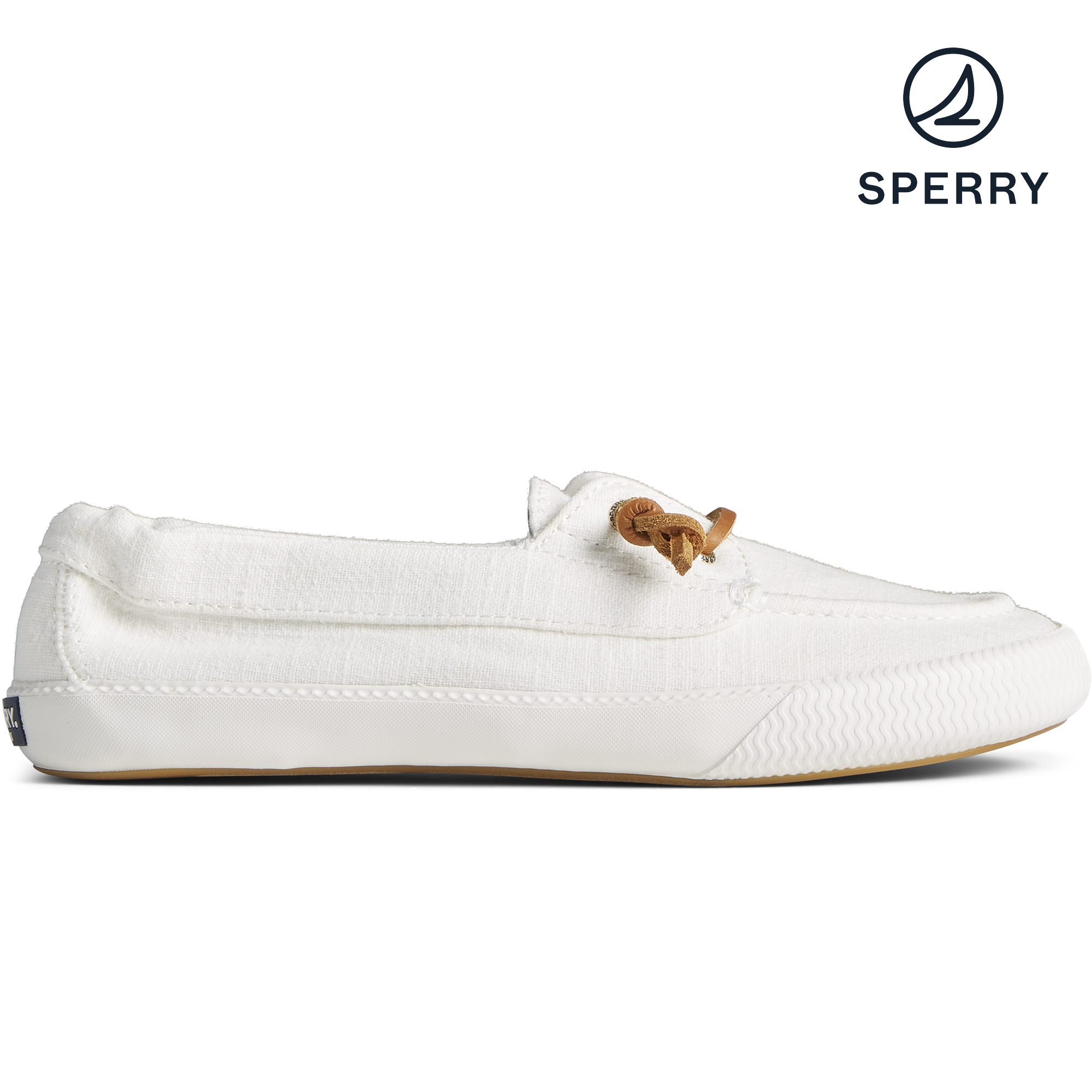 Sperry lounge hot sale away white