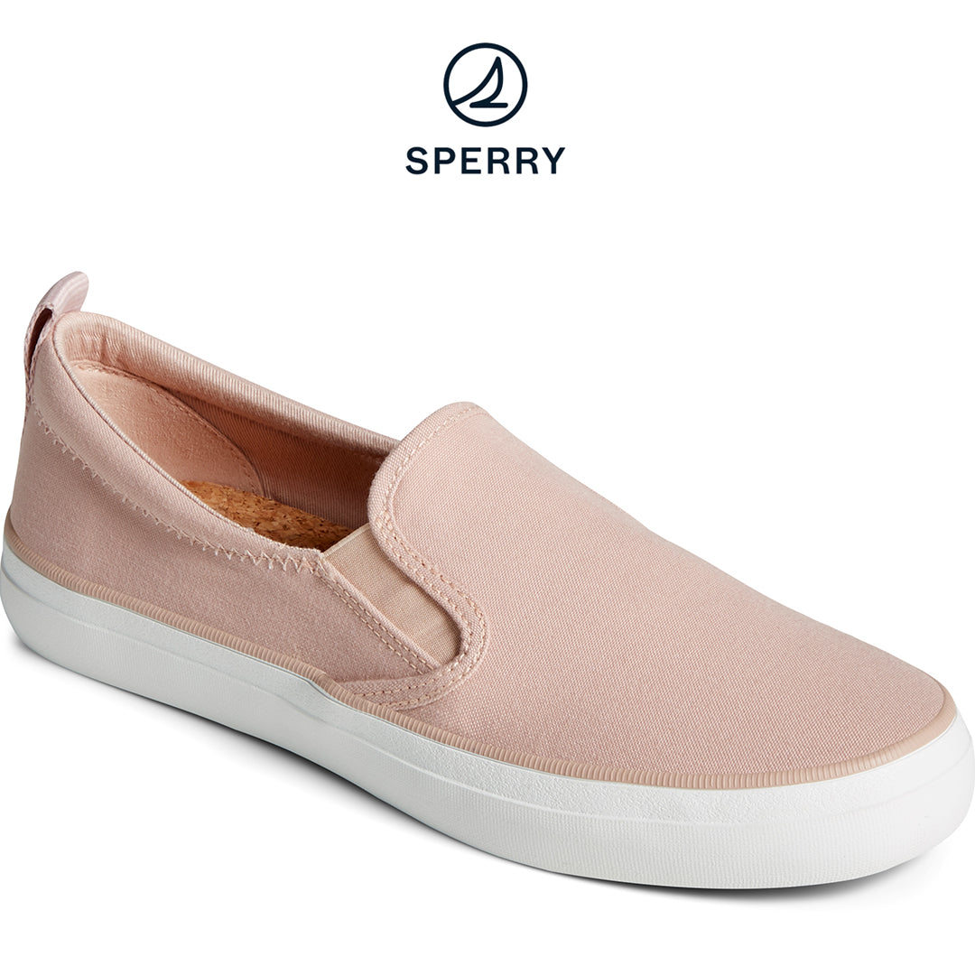 Women's SeaCycled™ Crest Twin Gore Canvas Sneaker Rose (STS88144)
