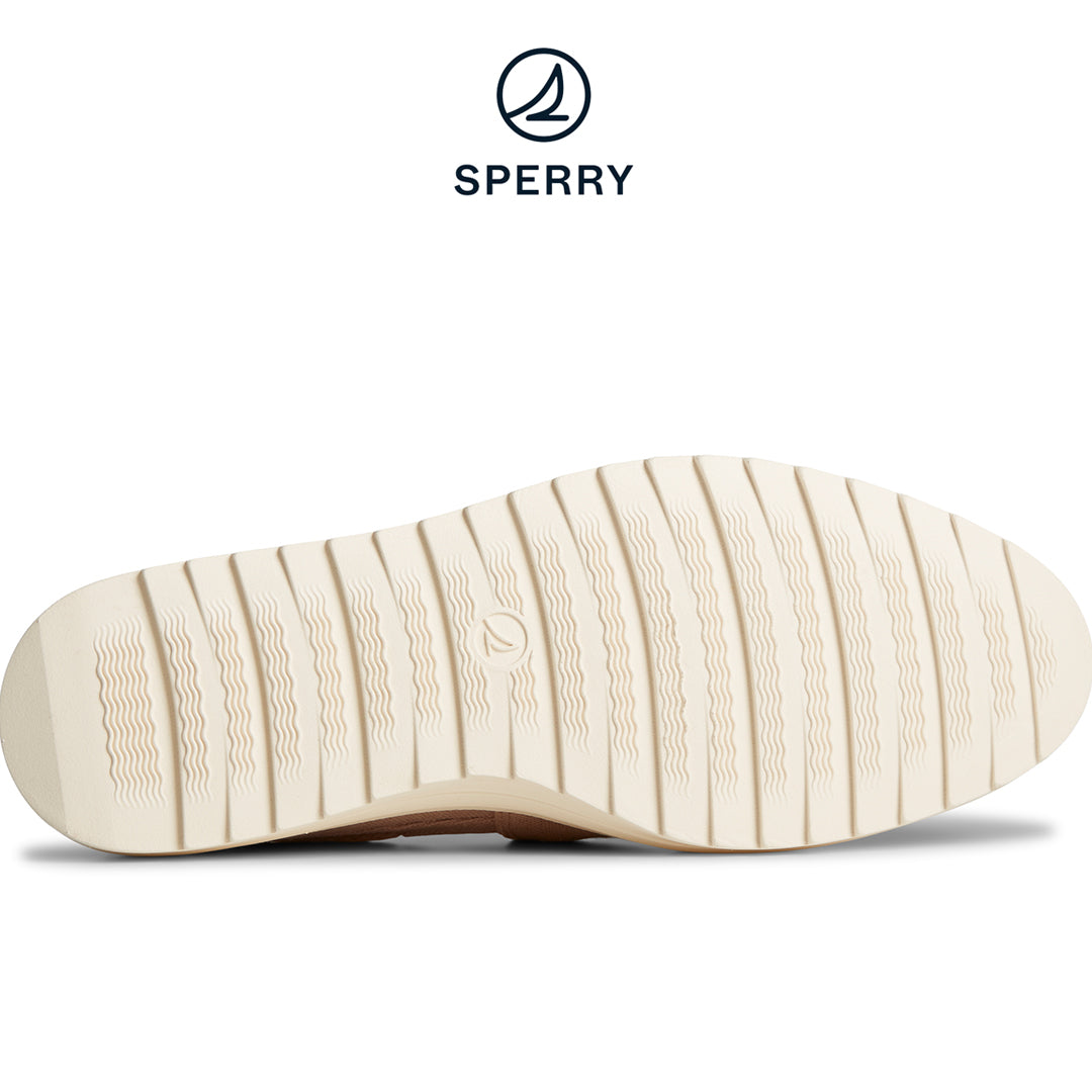 Women's Cruise Plushstep Slubby Linen Boat Sneaker Rose (STS88423)