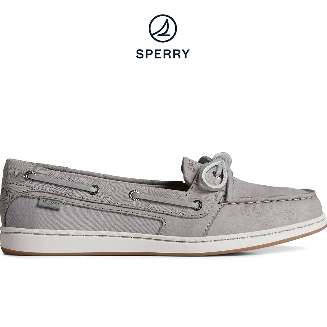 Grey sperry boat 2025 shoes womens