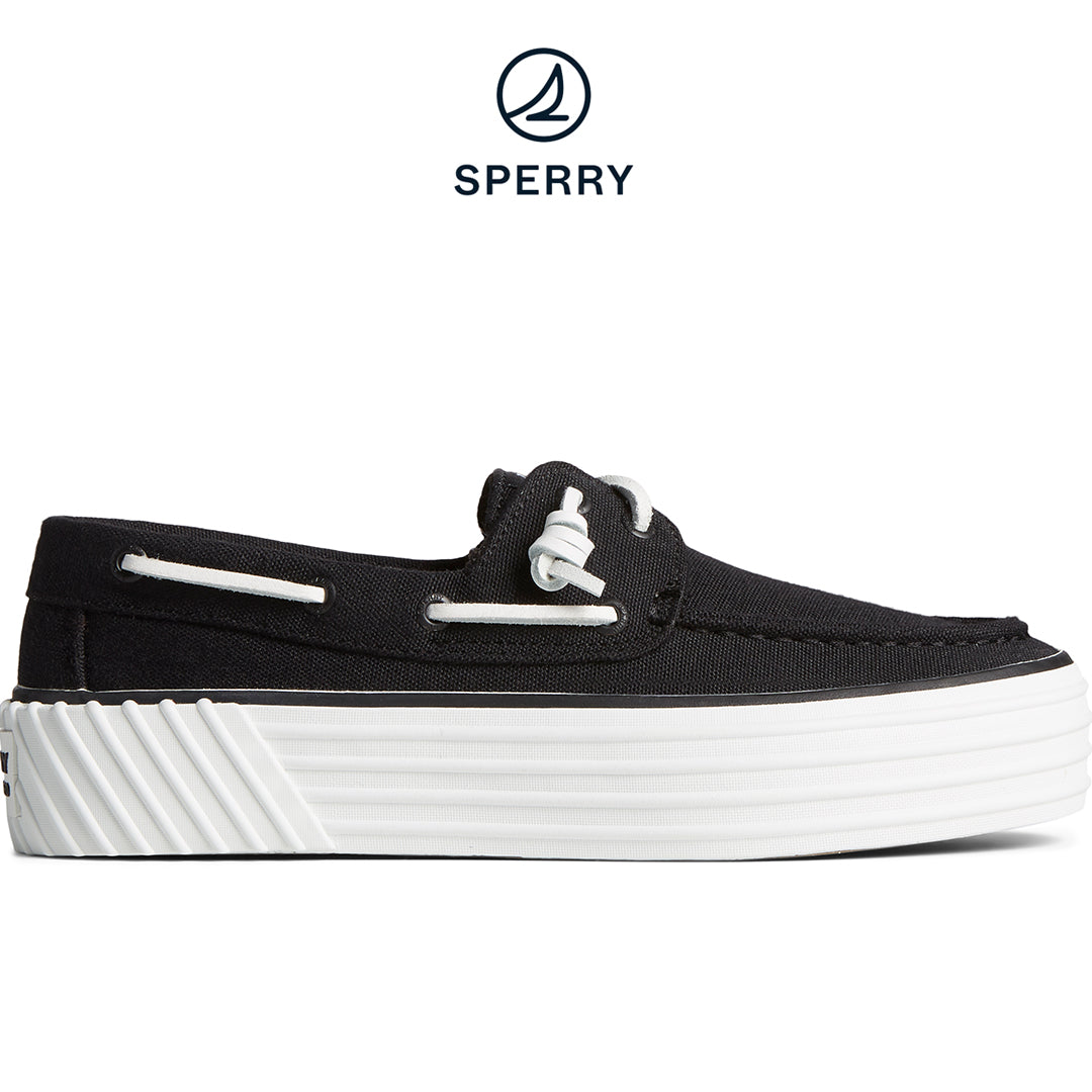 Women's Bahama 2.0 Sea Cycled Platform Sneakers - Black (STS88711)