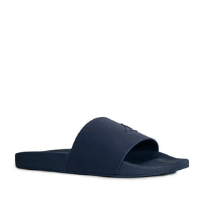 Men's Freeboard Logo Slide Sandals - Navy (10395579)