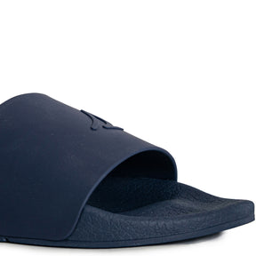 Men's Freeboard Logo Slide Sandals - Navy (10395579)