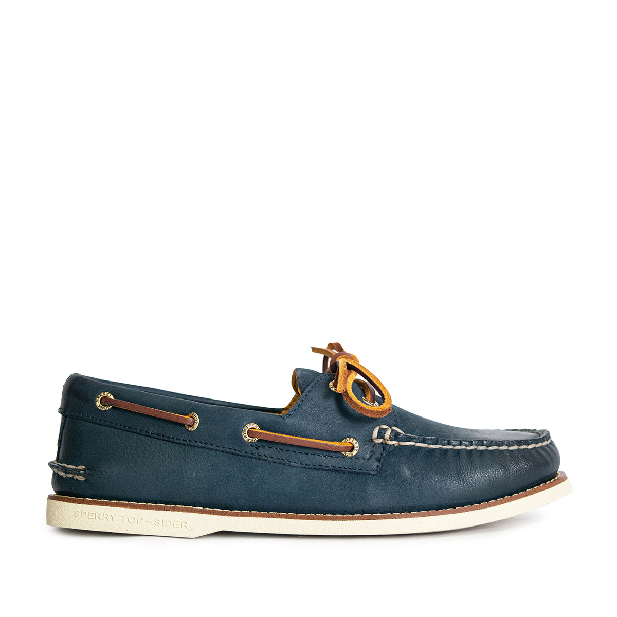 Men's Gold Authentic Original™ 2-Eye Boat Shoes Topsider - Navy (10398459)