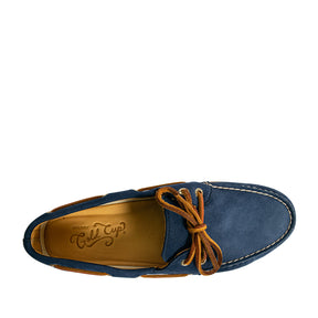 Men's Gold Authentic Original™ 2-Eye Nubuck Boat Shoes Topsider - Navy (10398460)