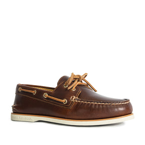 Men's Gold Authentic Original™ 2-Eye Boat Shoes Topsider - Tan (STS25731)